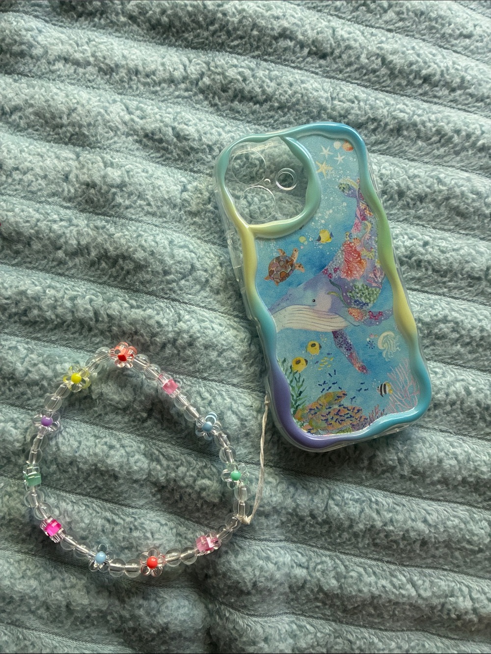 iPhone 17 Case Whale Ocean Colorful Tropical Beach Vacation Cute Watercolor Fish